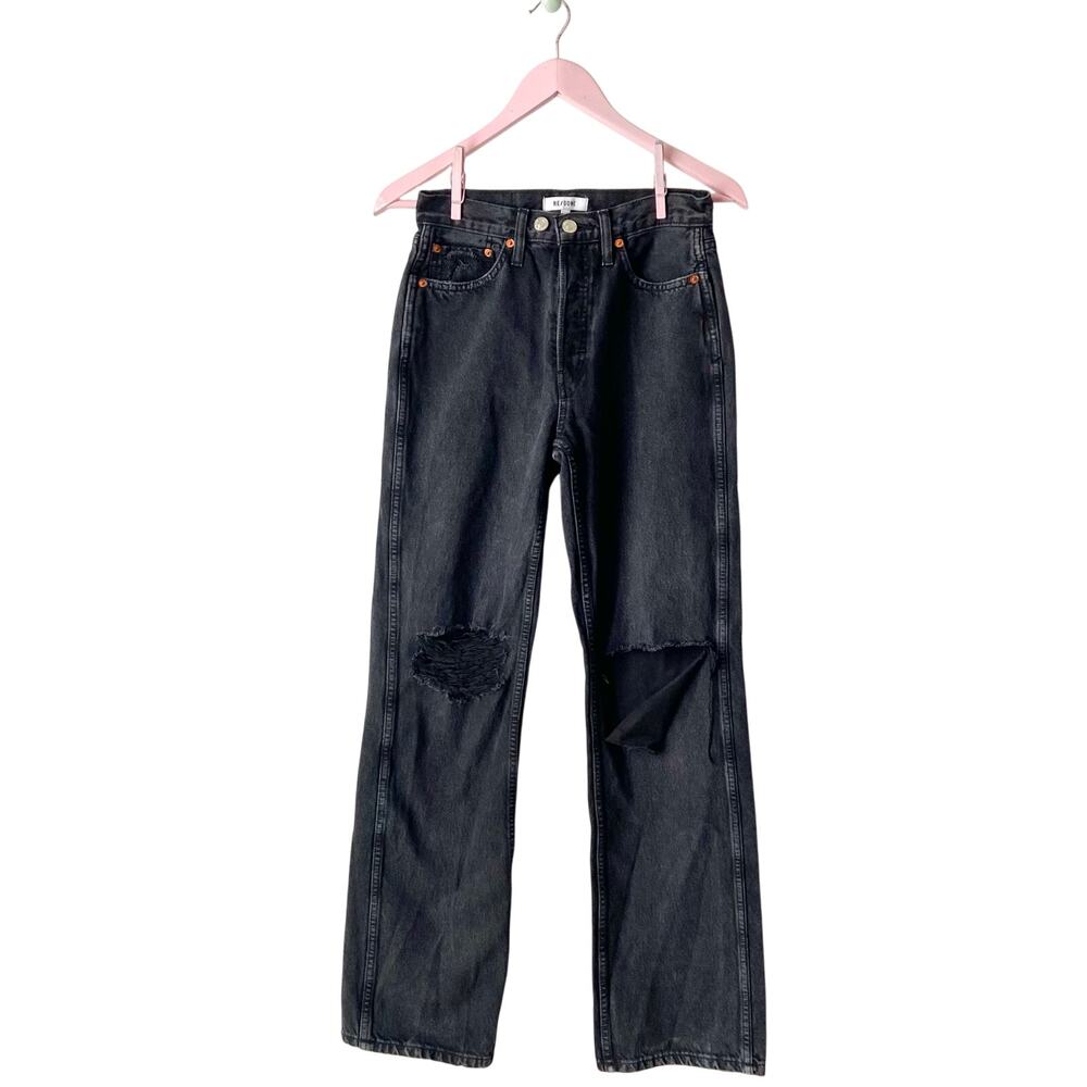 RE/DONE Black Jeans